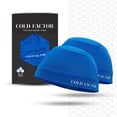 thumbnail image 1 of Cold Factor Instant Cooling Unisex UV Skullcap and Helmet Liner, Blue | 2-Pack, 1 of 9