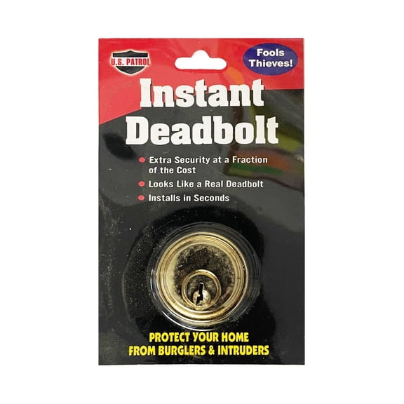 Instant Deadbolt Lock: The Ultimate Security Decoy