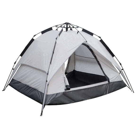 XL Automatic Setup Pop up Tents 3-Person Camping Tent, Plug and Play Tent, Outdoor Family Camping Tent, Suitable for Beach Camping and Hiking