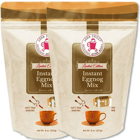 Instant Eggnog Drink Mix, 8 oz (2 Pack)
