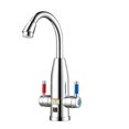Instant Electric Faucet With Temperature Display Stainless Steel