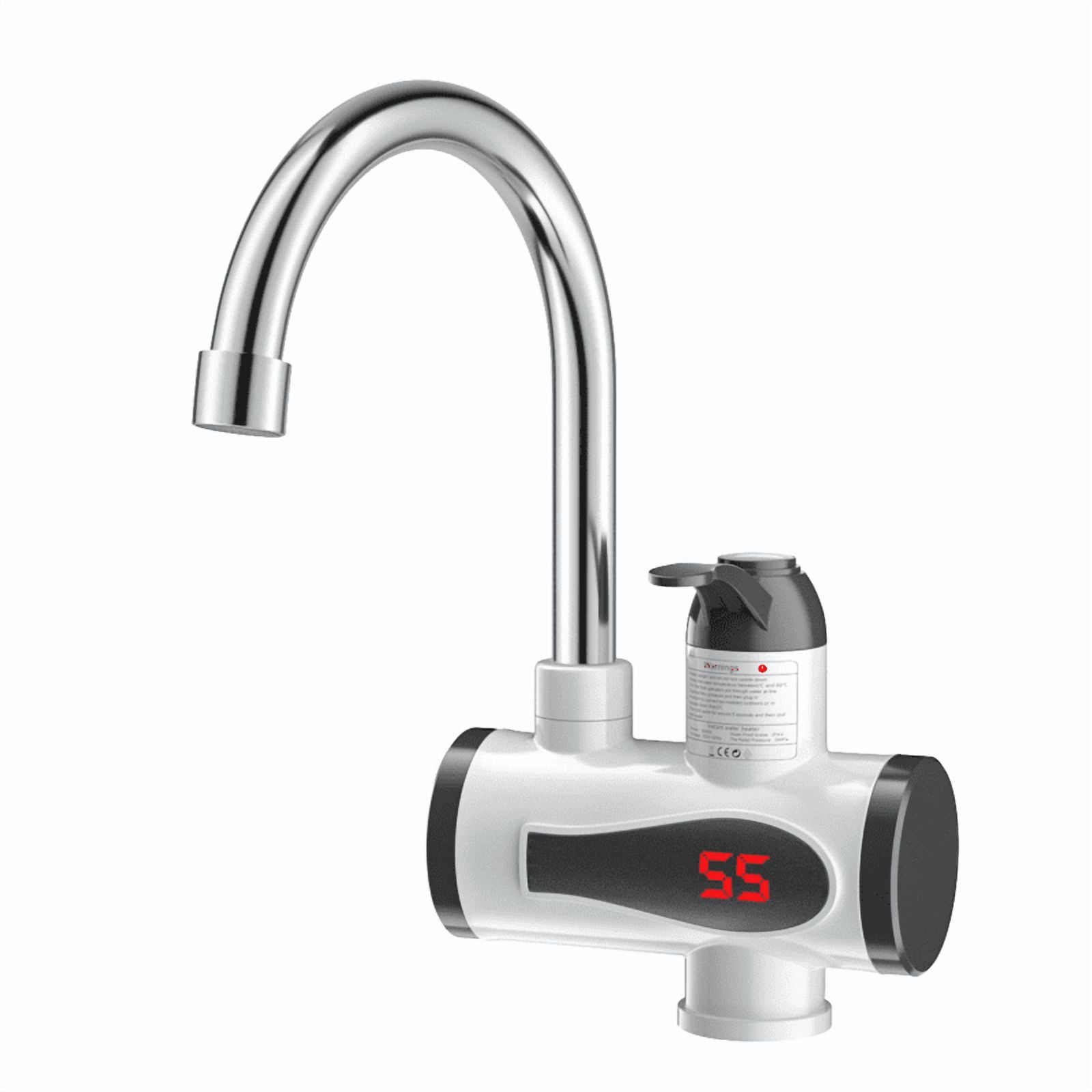Instant Electric Hot Water Heater Faucet For Kitchen Sink With Temperature Display