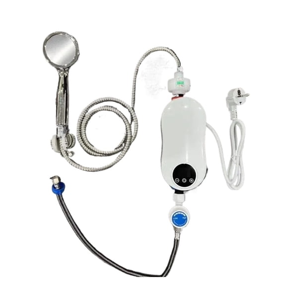 Instant Electric Hot Water Heater Shower Faucet Bathroom Kitchen Tankless 5500W Rapid Heating Over Temperature Protection