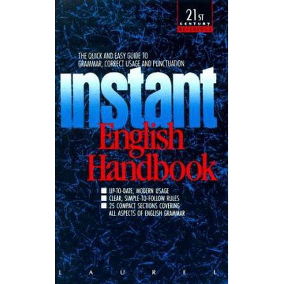 Pre-Owned Instant English Handbook (Unknown) 0440205328 9780440205326