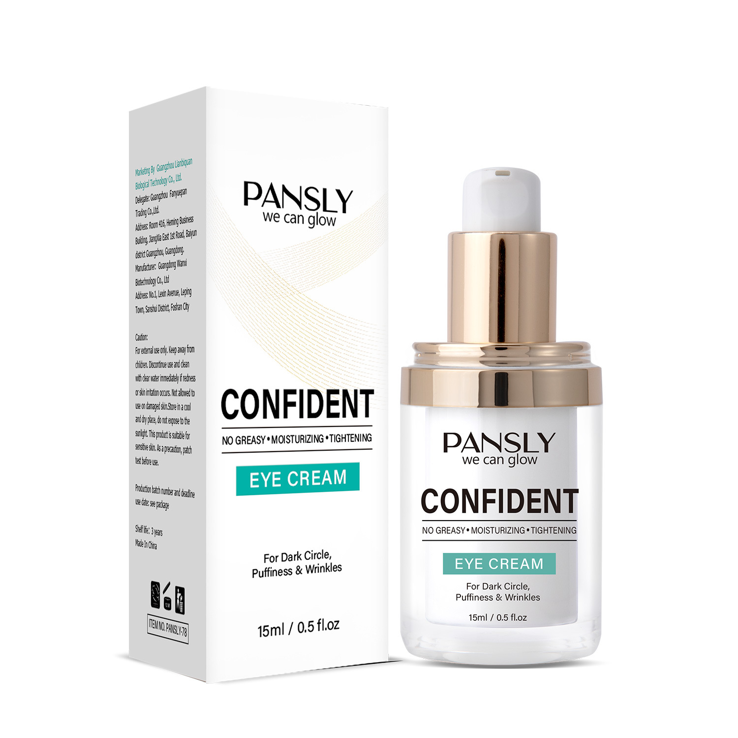 Instant Face Lift AntiAging Eye Serum to Eliminate Dark Circles, Puffy