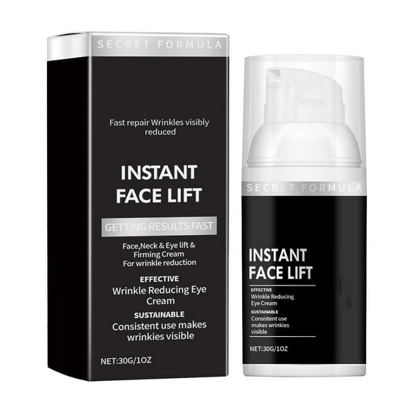 Instant Face Lift Cream, Eye, Neck, Face Tightening Cream, Smooth Fine Lines, Women and Men, 1.0Fl Oz