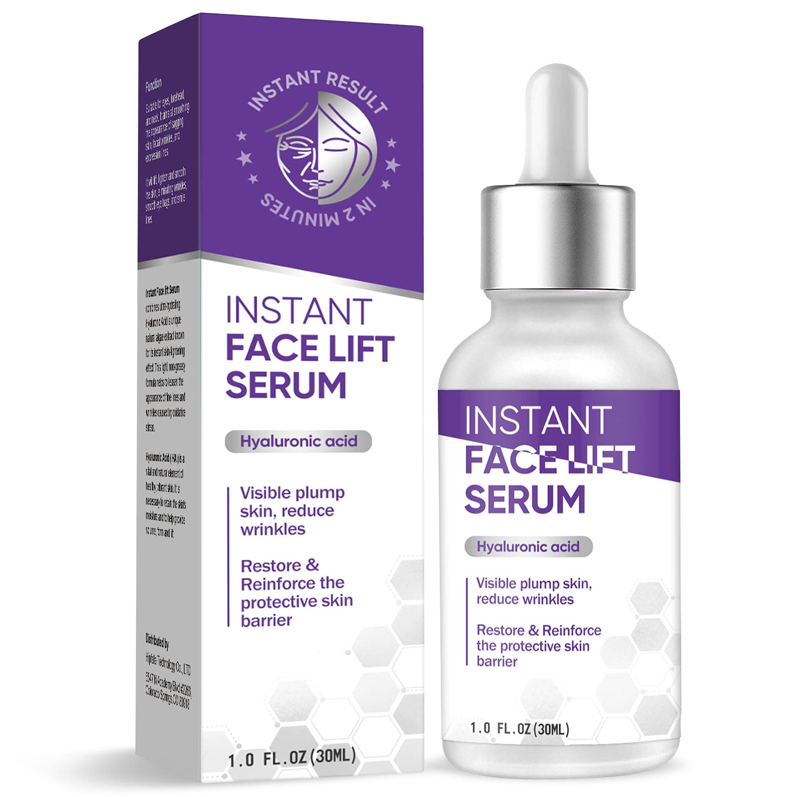 Instant Face Lift Serum, HP29 AntiAging Skin Tightening & Lifting
