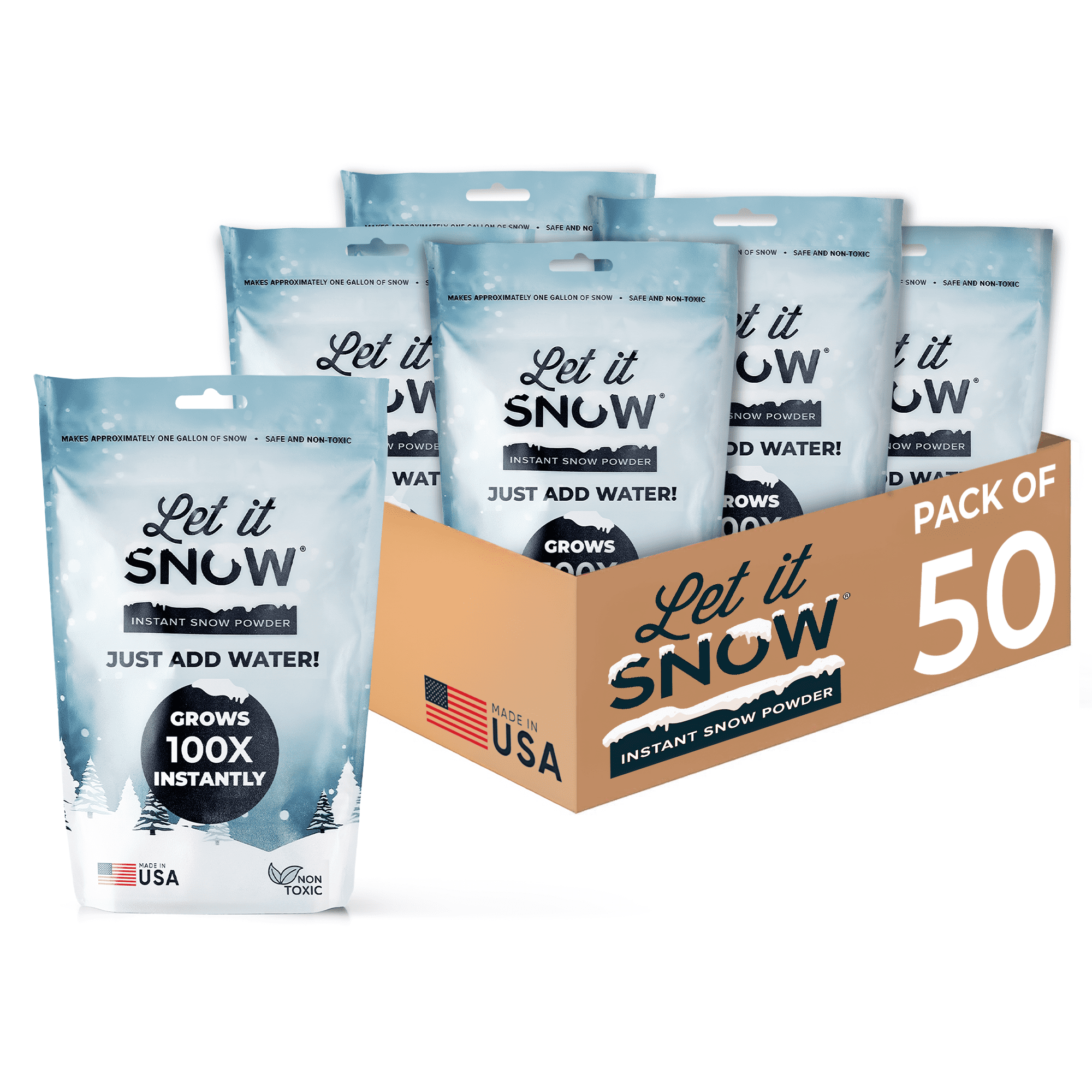 Sticky Note Snowflake Let It Snow Fake Snow 50 - Walmart Business Supplies