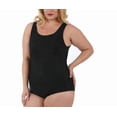 thumbnail image 1 of Instant Figure Curvy Plus Size Tank Brief Bodysuit WBS006C, 1 of 4