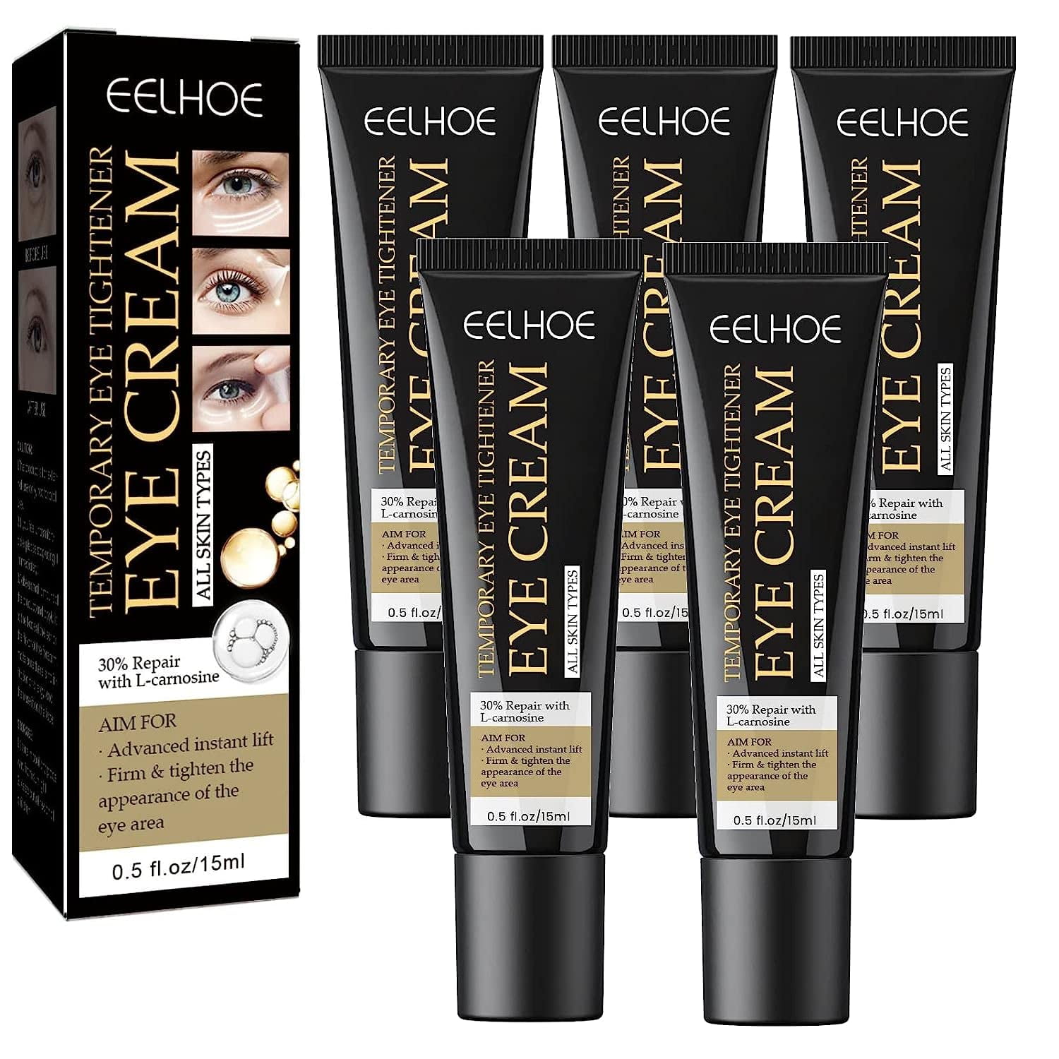 Instant Firming Eye Cream,Eelhoe Eye Cream,Eelhoe Firming Eye Cream