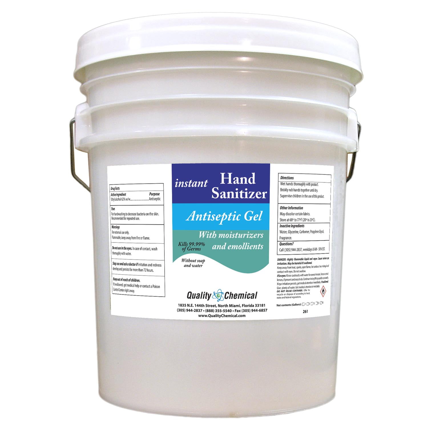 衛生日用品 PLAIVEILLE ALCOHOL GEL 5L Instant Hand Sanitizer - Gel Type - with Ethanol - 5 gallon pail