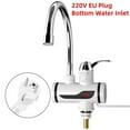 Instant Heating Hot and Cold Mixer Tap 3000W Hot Water Faucet for