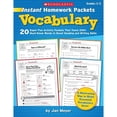 thumbnail image 1 of Pre-Owned Instant Homework Packets: Vocabulary Paperback, 1 of 1