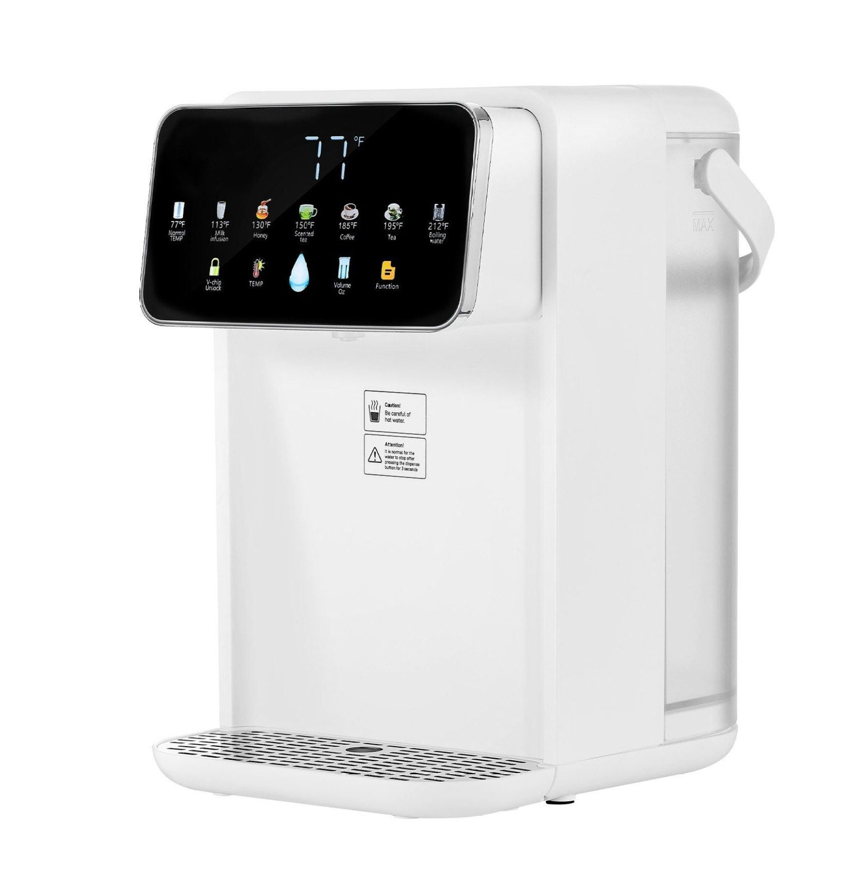 Instant Hot Water Dispenser, Countertop Electric Kettle 7 Temp 7 Volume, 118oz Tank for Tea, Coffee, Baby Formula