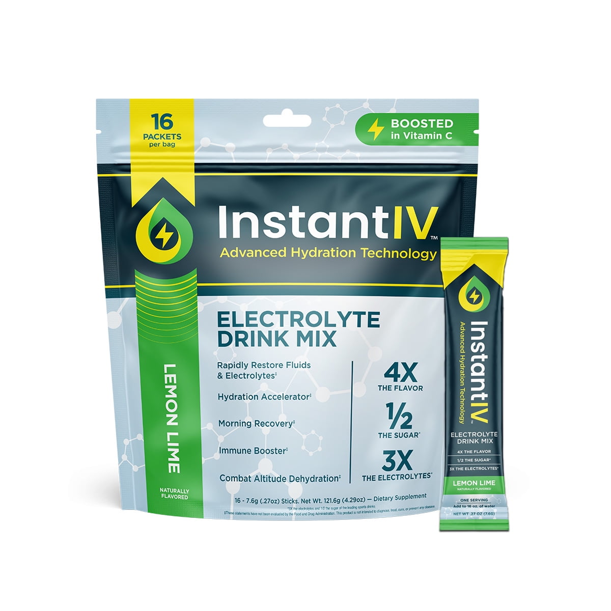 Instant IV Electrolytes Powder Drink Mix Advanced Hydration