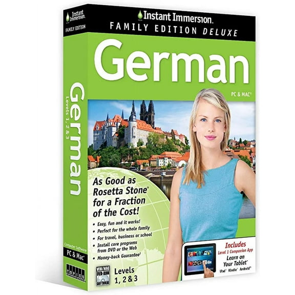 Instant Immersion German Family 1-3 BIL