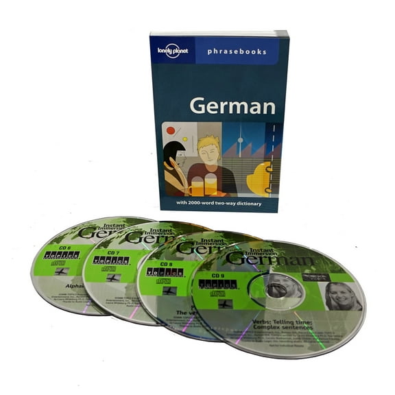 Instant Immersion Learn to Speak German Language (4 Audio CD Set) Listen on the Go! Listen in your car!