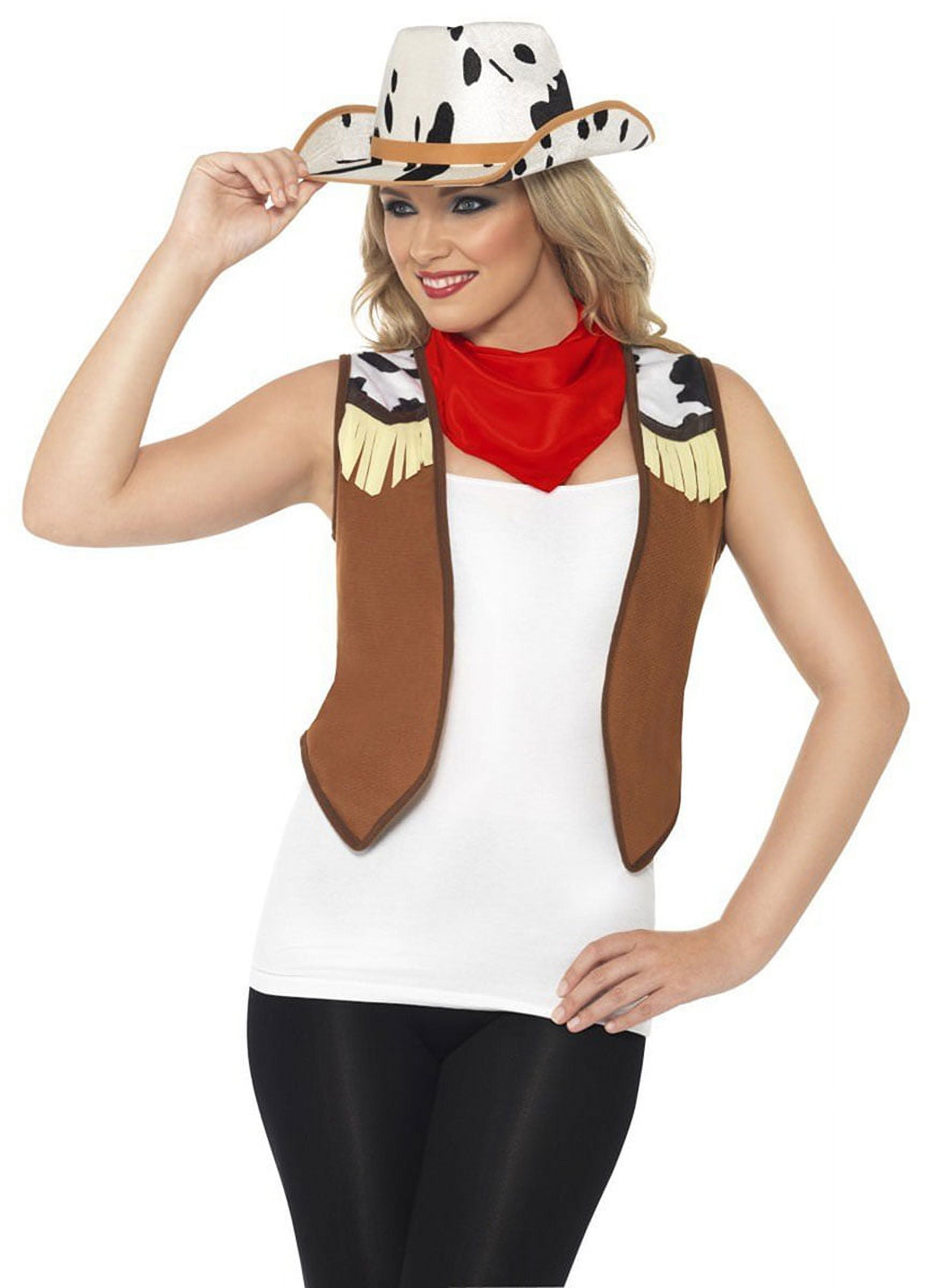 Instant Kit Wild West Female Adult Brown Instant Kit Wild West Female Adult Brown