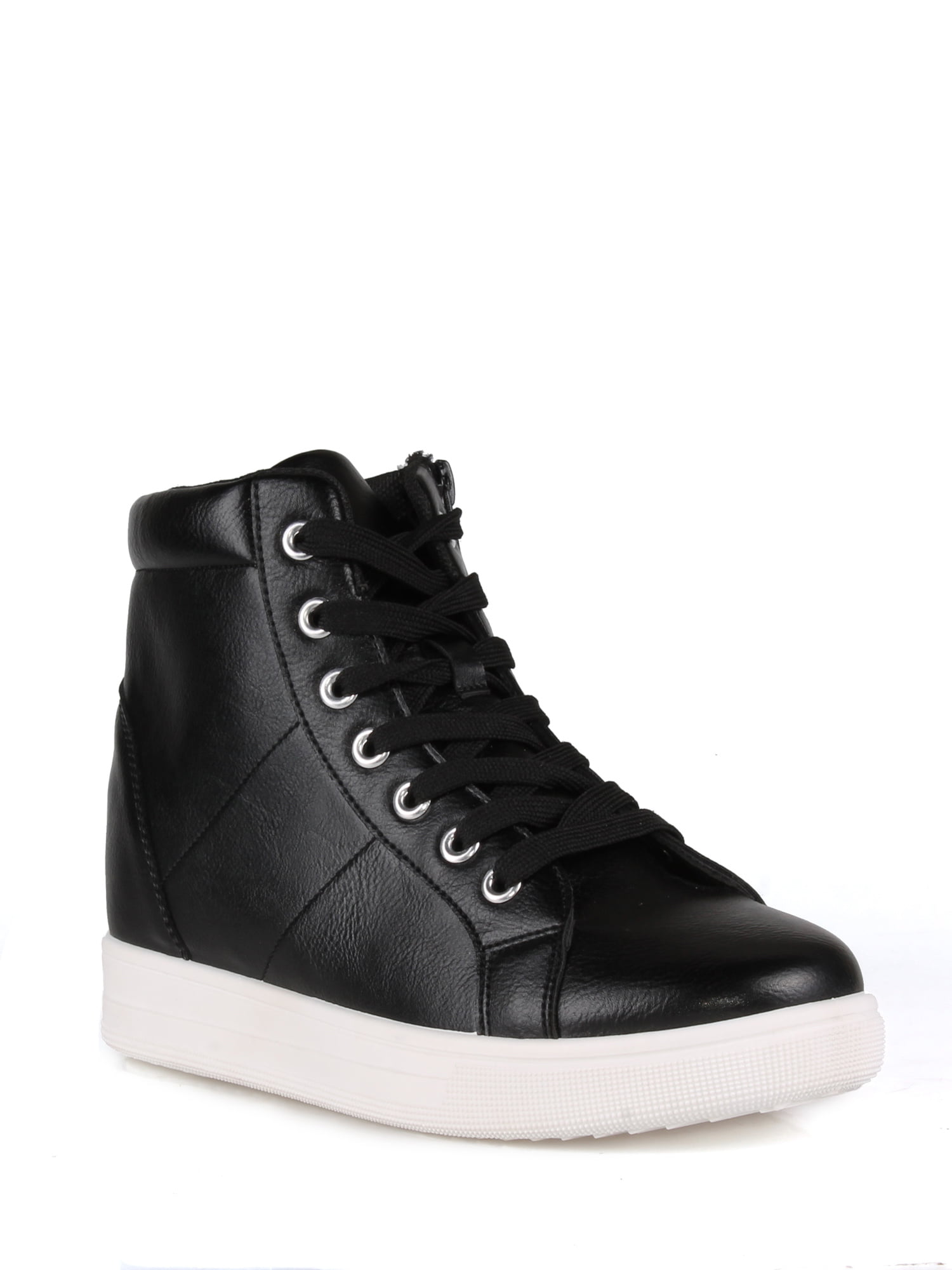 Kenneth Cole New York Women's Kam Wedge Hight Top Pull on Fashion Sneaker  Black Size 8.5 M - Walmart.com