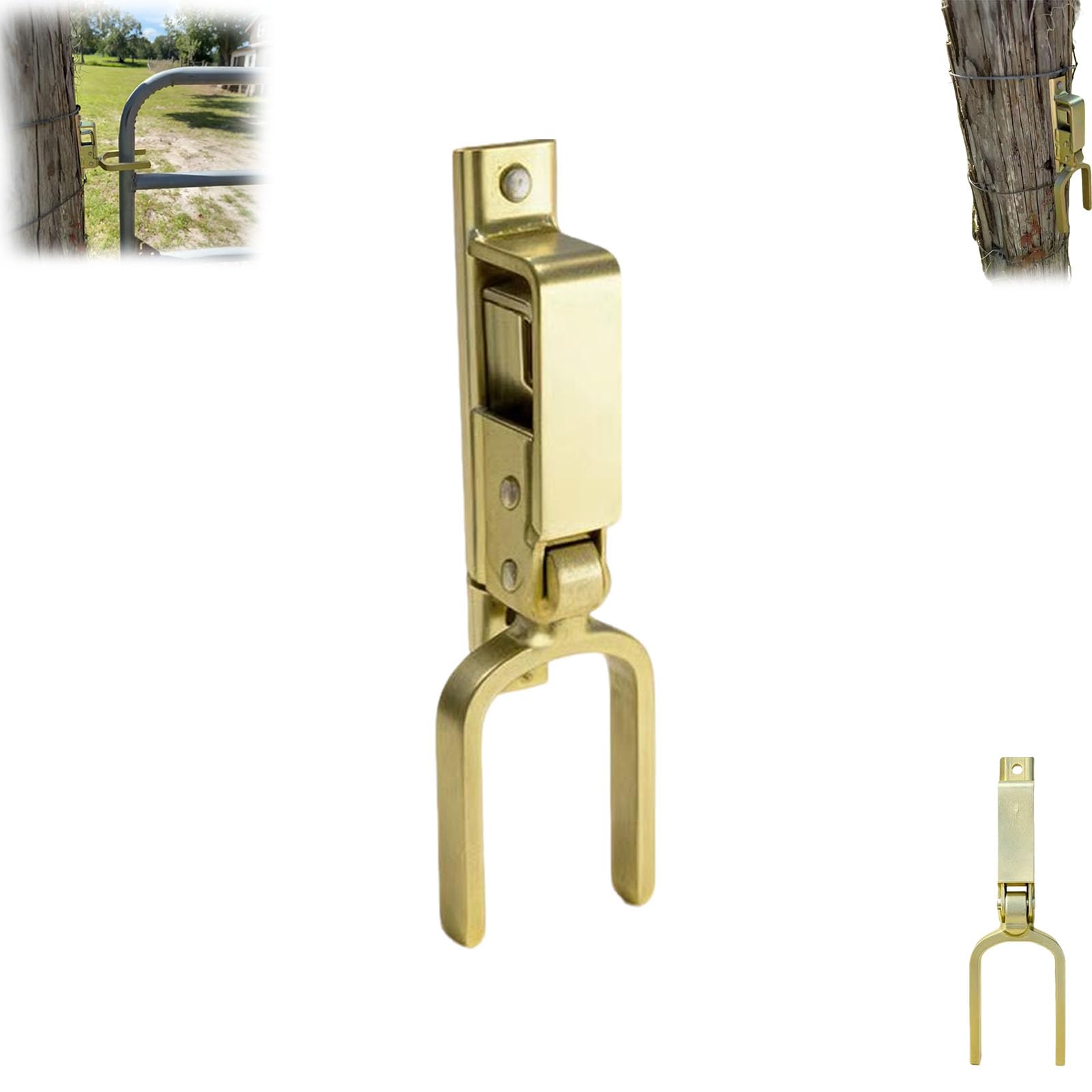 Instant Locking Gate Latch – Heavy Duty One Hand Gate Latch, Automatic ...