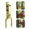 thumbnail image 1 of Instant Locking Gate Latch – Heavy-Duty One-Hand Gate Latch for Farm, Ranch & Backyard | Automatic Spring Lock, Rust-Resistant Steel, Easy Install on Wood, Metal & Pipe Gates (1PC), 1 of 7