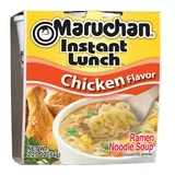 Instant Lunch Chicken Flavor Ramen Noodles, 2.25 oz Shelf Stable Cup Maruchan.
