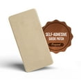 thumbnail image 1 of Instant MastaPlasta Suede Premium Repair Patch. Beige Suede 8in x 4in /20cm x 10cm. Premium Self-Adhesive Suede Upholstery Patches for Sofas, Car Interiors, Bags, Shoes & More, 1 of 5