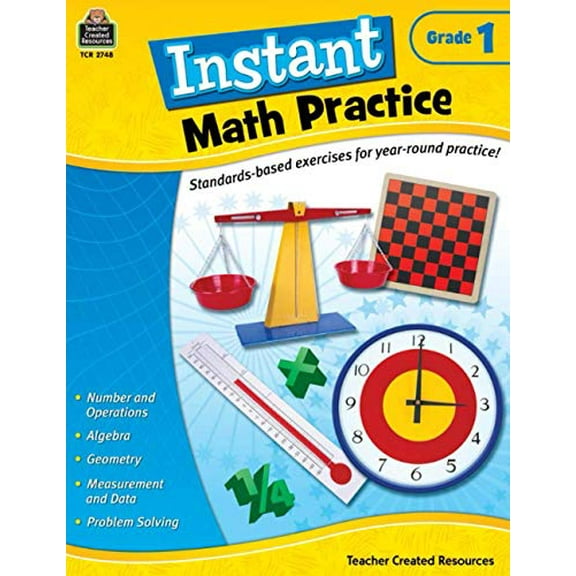 Pre-Owned Instant Math Practice Grade 1: Grade 1 Paperback