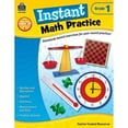 thumbnail image 1 of Pre-Owned Instant Math Practice Grade 1 (Paperback) 1420627481 9781420627480, 1 of 1