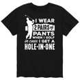 thumbnail image 1 of Instant Message - 2 Pairs Of Pants Golf - Men's Short Sleeve Graphic T-Shirt, 1 of 5