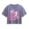 thumbnail image 1 of Instant Message - 24/7 Softball Short Sleeve Boxy Graphic T-Shirt, 1 of 5