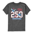 thumbnail image 1 of Instant Message - 250 USA Patches - Youth Boys Short Sleeve Graphic T-Shirt, 1 of 5