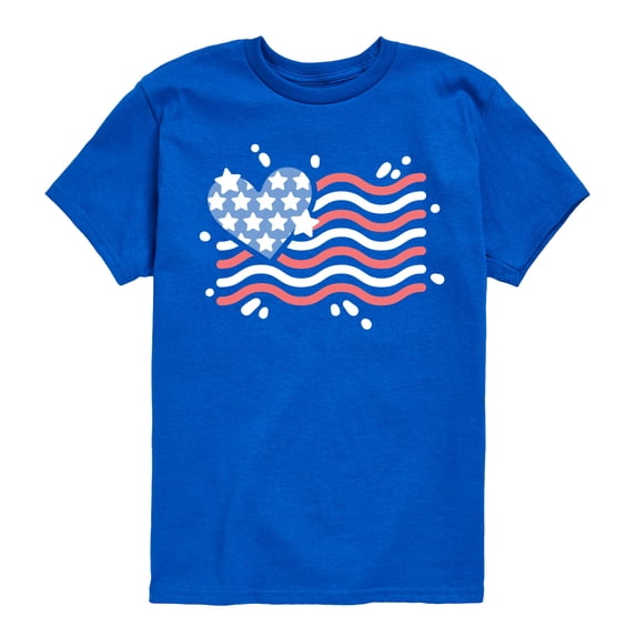 Instant Message - 4th of July Boys' Short Sleeve Graphic T-Shirt