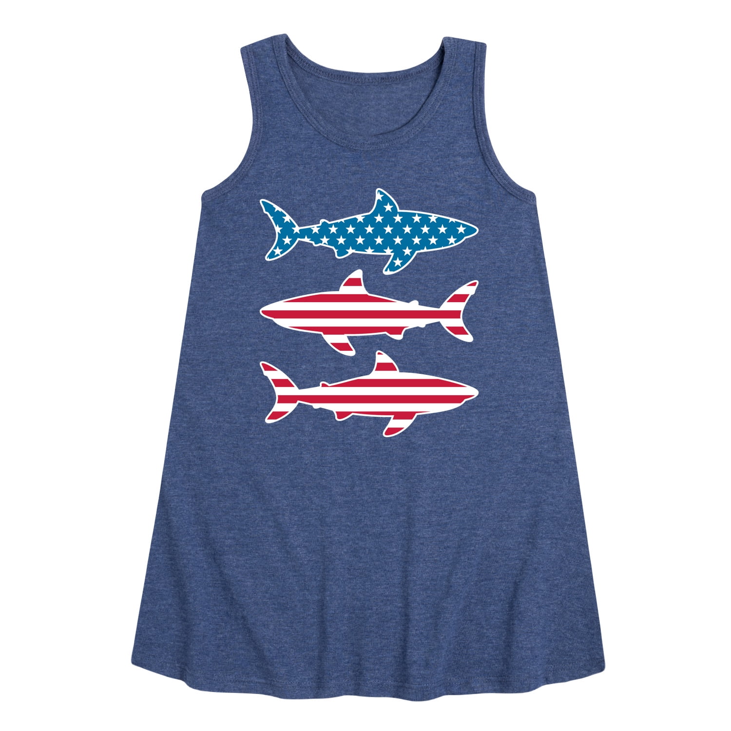 4th of july shark shirt