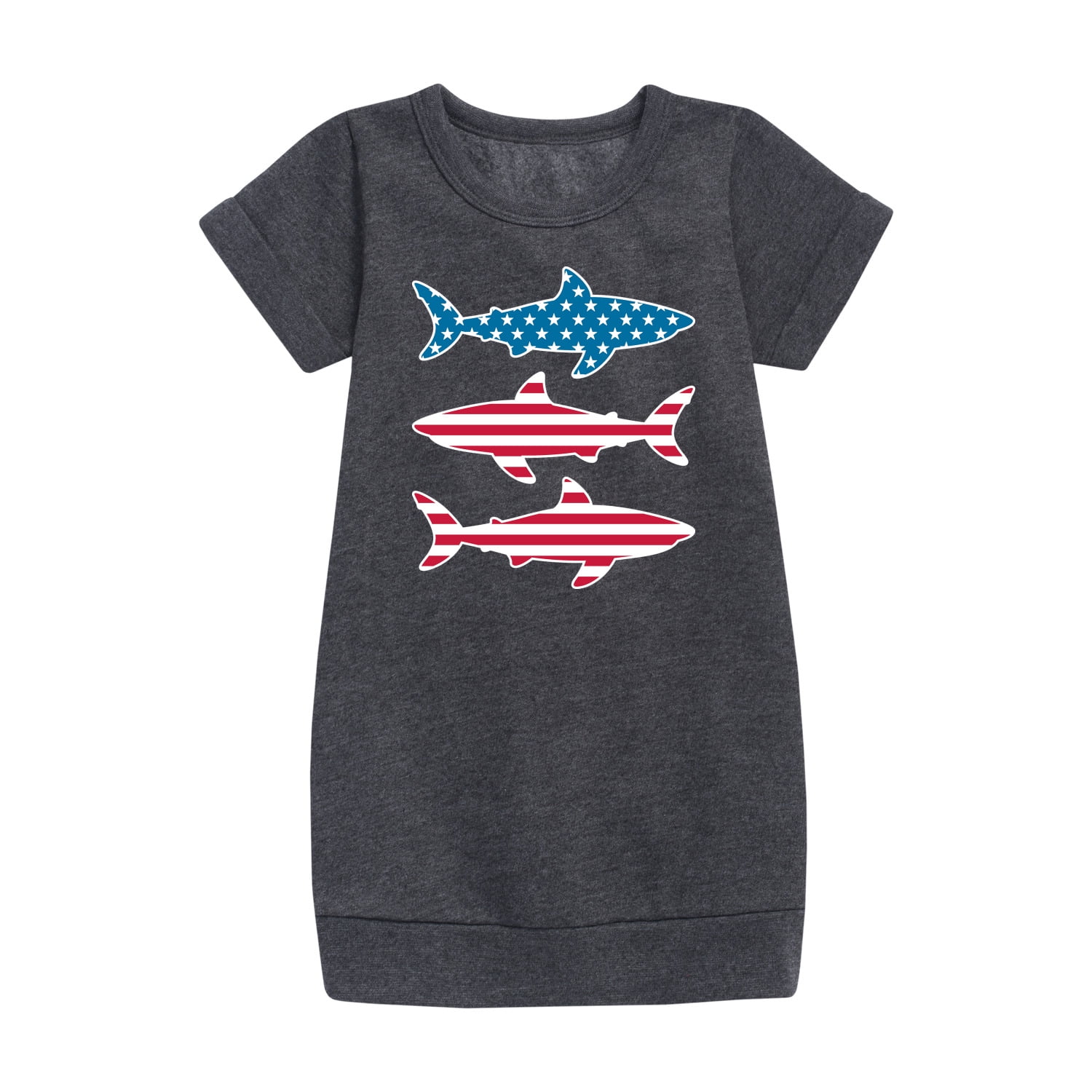 4th of july shark shirt