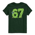 thumbnail image 1 of Instant Message - 67 Slime - Youth Boys Short Sleeve Graphic T-Shirt, 1 of 4