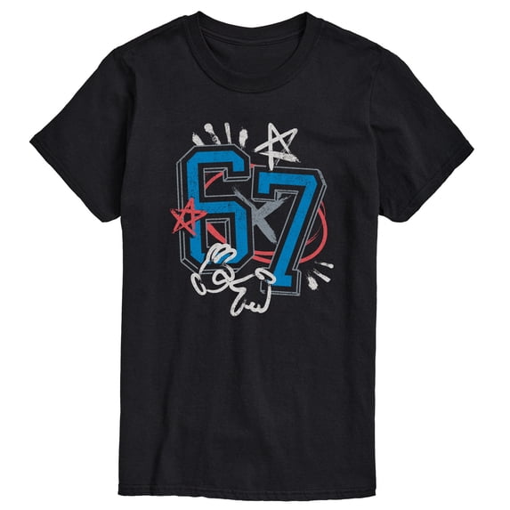 Instant Message - 67 Streetwear Short Sleeve Graphic T-Shirt