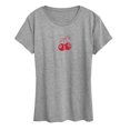 thumbnail image 1 of Instant Message - 8 Ball Cherries - Women's Short Sleeve Graphic T-Shirt, 1 of 5