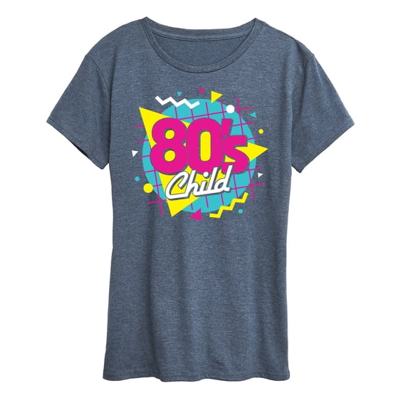 Instant Message - 80's Child - Women's Short Sleeve Graphic T-Shirt