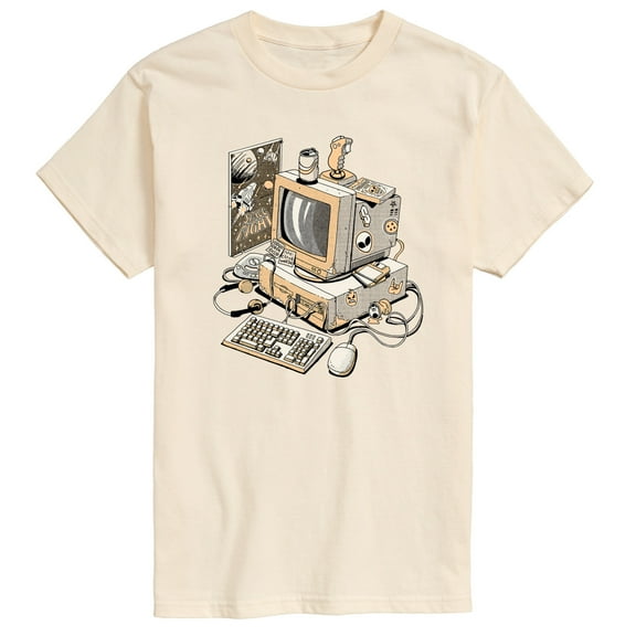 Instant Message - 90S Pc - Retro Gaming - Vintage -Mens - Short Sleeve Tee