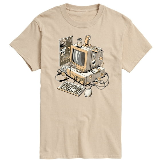 Instant Message - 90S Pc - Retro Gaming - Vintage -Mens - Short Sleeve Tee
