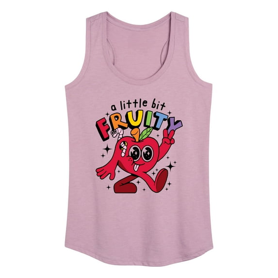 Instant Message - A Little Bit Fruity - LGBT Pride - Women's Racerback Tank Top
