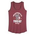 thumbnail image 1 of Instant Message - A Little Treat Kitten  - Women's Racerback Tank Top, 1 of 6