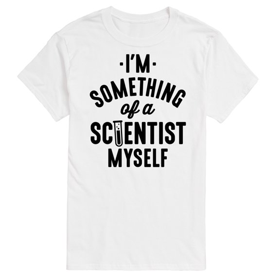 Instant Message - A Scientist Myself - Men's Short Sleeve Graphic T-Shirt