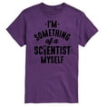 thumbnail image 1 of Instant Message - A Scientist Myself - Men's Short Sleeve Graphic T-Shirt, 1 of 5