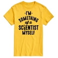 thumbnail image 1 of Instant Message - A Scientist Myself - Men's Short Sleeve Graphic T-Shirt, 1 of 6
