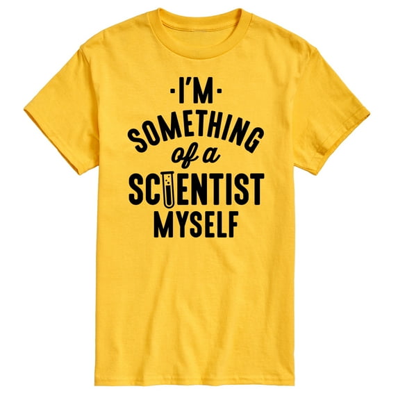 Instant Message - A Scientist Myself - Men's Short Sleeve Graphic T-Shirt