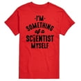 thumbnail image 1 of Instant Message - A Scientist Myself - Men's Short Sleeve Graphic T-Shirt, 1 of 6
