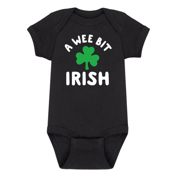 Instant Message - A Wee Bit Irish - Infant Baby One Piece