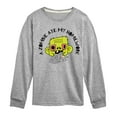 thumbnail image 1 of Instant Message - A Zombie Ate My Homework - Toddler & Youth Long Sleeve Graphic T-Shirt, 1 of 6